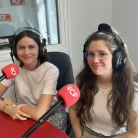 Elise Debergue, chargée de mission et Lylia Frances, chargée de récit, sur la question de l’adaptation au changement climatique  Crédit RCF Hauts de France Anne Henry