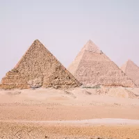 Nécropole de Gizeh, Egypte. ©Unsplash