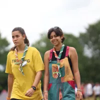 Anne et Roxane - © Scouts et Guides de France