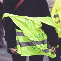 Manifestation de "Gilets jaunes" à Paris, le 20/11/2021. ©Unsplash