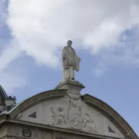 Statue de Saint Vincent de Paul, Photo: Armelle Delmelle