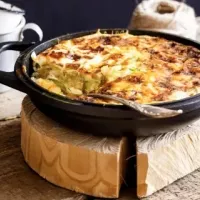 Gratin de courgette au thon