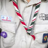 330 scouts français participent cette année au Jamborée en Corée du Sud ©Corinne Simon / Hans Lucas