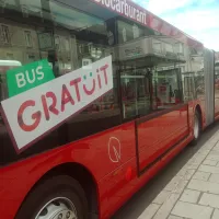 A Bourges et son agglomération les transports sont gratuits depuis ce 1er septembre. ©Guillaume Martin-Deguéret