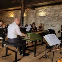 L'Orchestre des Pays de Savoie en répétition au Château de Menthon Saint-Bernard. ©Victorien Duchet/RCF Haute-Savoie