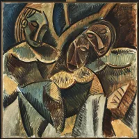 Pablo Picasso, « Trois Figures sous un arbre », 1908, Musée national Picasso-Paris