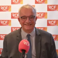 Philippe Delorme dans les studios de RCF / RCF