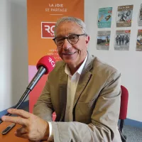 François Daugeron, vice-président délégué aux Grands investissements, infrastructures routières et bâtimentaires et président du Conseil d'Architecture, d'Urbanisme et de l'Environnement. © RCF - Hugo Sastre.