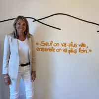 Isabelle Valentin, députée de la première circonscription de Haute-Loire. ©RCF Haute-Loire
