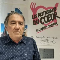 Loïc Spagnol, président des Restos du coeur du Finistère - © archives Julie Rolland
