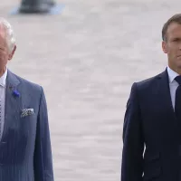 Charles III au côté d'Emmanuel Macron à Paris pour se première visite officielle en France - ©Compte Twitter Elysée 