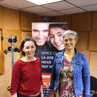 RCF Alpha - Anne-Laure Peaucelle (gch.) et Cécile de Chateauvieux (drt.)