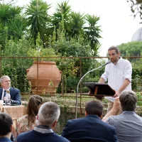 Conférence de presse de présentation de Laudate deum au Vatican - Intervention du français Benoît Halgand, co-fondateur de Lutte et contemplation