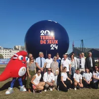 Les différents organisateurs, du comité d’organisation des jeux olympiques jusqu’au département étaient présents pour ce 3e forum Terre de Jeux. ⓒ Lucas Lauber / RCF Saint-Étienne 