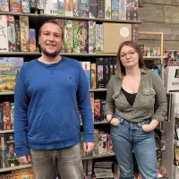 Geoffroy Demars alias "Jeff" et Sarah Palestro Au dé café inné
