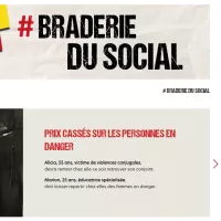 La Fédération des acteurs de la solidarité appelle à une grande journée de mobilisation le 12 octobre contre la "braderie du social". Capture d'écran du site de la FAS