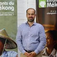 Guillaume Mariau est le directeur de la communication d'Enfants du Mekong.