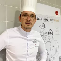 Le chef Nicolas Carro, de l'Hôtel de Carantec - © Ronan Le Coz