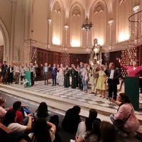 L'église Saint Ferréol, à l'occasion de la célébration œcuménique pour les 40 ans de Dialogue RCF