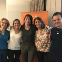 Marie-Odile Guichardan, Véronique Thévenet, Madeleine Ribeyre, Mathilde Lebreton, Fabien Guichardan