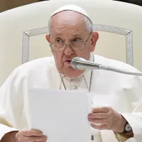 Dans "Laudate deum" transparaît l'immense inquiétude du pape François (Photo le 30/08/2023, Vatican ©Vatican Media)