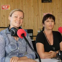 Maïlys Meysselle (à gauche), Muriel Le Romancer - © RCF Lyon