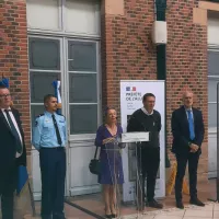 inauguration de l'exposition a la préfecture 