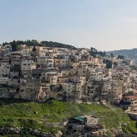 La Maison d'Abraham, lieu d'accueil tenu par le Secours catholique, est située au cœur du quartier de Silwan, dans Jérusalem-Est ©Odile Riffaud / RCF