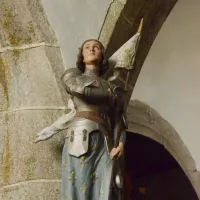 Jeanne d'Arc © Image libre de droits.