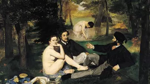 Wikimédia Commons - "Le Déjeuner sur l'herbe", par Édouard Manet (1863)