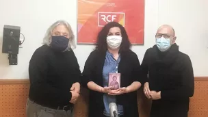 2020 RCF - Yannis Gounari, Marie Olivarès et père Pierre Kazarian