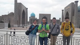 ASIE - Un groupe d'étudiants est parti en Ouzbékistan.