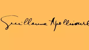 Signature Guillaume Apollinaire