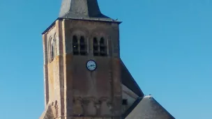 L'église Saint Ludre d'Augy-sur-Aubois.