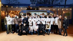 Nicolas Villon. La Caravane des Chefs installée place Lyautey (6e) jusqu'au 20 janvier