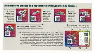 janvier 2021 - "L'Echo de la Timbrologie" n°1957 - extrait article "Les cryptotimbres arrivent"