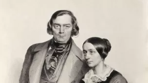 Clara et Robert Schumann, un couple romantique