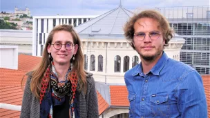 RCF Lyon - Charlotte Deligny et Max Senange