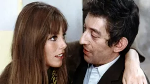 Hamster productions. Jane Birkin et Serge Gainsbourg sur "Slogan" en 1969.