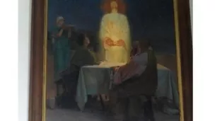 Tableau situé dans la chapelle de Penmern à Baden