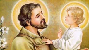 Saint Joseph et l'enfant Jésus