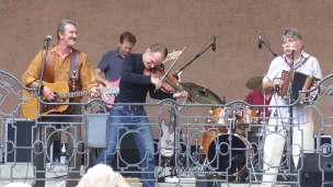 Le groupe de musique cadienne Le Clou.