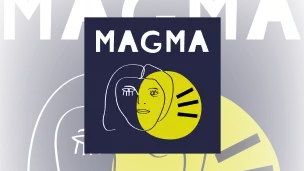 logo du podcast Magma par Darius Dolatyari Dolatdoust