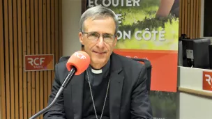 RCF Lyon - Mgr Olivier de Germay en studio