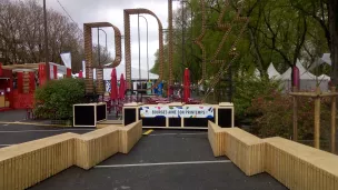 RCF - La place Seraucourt pendant le Printemps de Bourges 2019.