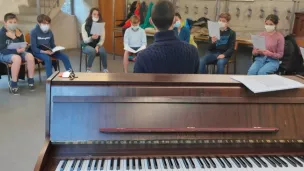 Les Petits chanteurs de Lyon, au service de la liturgie depuis le Moyen Âge ©Véronique Alzieu / RCF