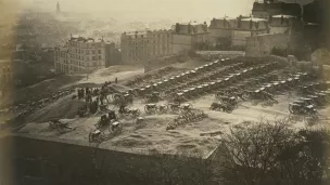 Musée Carnavalet - Roger Viollet - Parc d'artillerie de la Butte Monmartre (18 mars 1871).