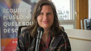 RCF Lyon- La metteuse en scène Sonia Bester