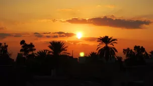 Pixabay, coucher de soleil à Bagdad