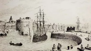 Hubert Robert, Vue du Havre en 1773